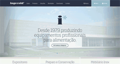 Desktop Screenshot of ingecold.com.br